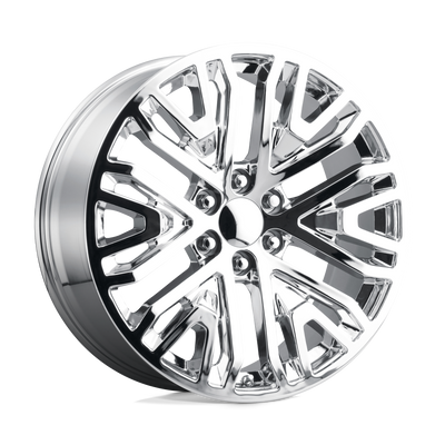 PR197 - 22in, Cast Aluminum, Chrome, 22X9, 6X5.5, 28mm, 757558760473, 757558760473
