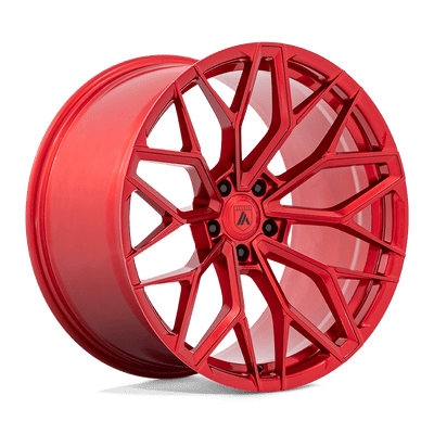 Mogul 5 - 20in, Flow Formed Aluminum, Candy Red, 20X8.5, 5X120, 20mm, 194933170807, SAEJ2530, 194933170807