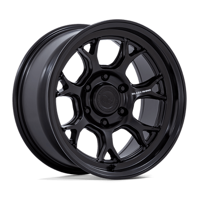 Etosha - 17in, Flow Formed Aluminum, Matte Black, 17X8.5, 6X5.5, -10mm, 194933349203, SAE J2530 JWL VIA, 194933349203