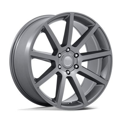 P6E - 20in, Cast Aluminum, Matte Gunmetal, 20X9.5, 6X5.5, 25mm, 194933397907, SAEJ2530, 194933397907