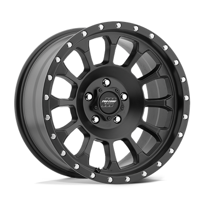 Rockwell - 20in, Cast Aluminum, Satin Black, 20X9, 6X5.5, 0mm, 844658038721, 844658038721