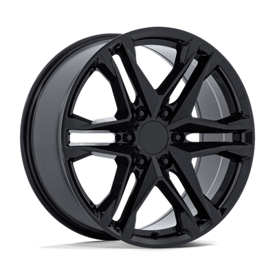 PR238 - 18in, Cast Aluminum, Gloss Black, 18X8.5, 6X132, 37mm, 194933429547, SAEJ2530, 194933429547