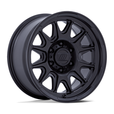 Pulse - 17in, Cast Aluminum, Matte Black, 17X8, 6X5.5, 20mm, 194933344185, SAE J2530 JWL VIA, 194933344185
