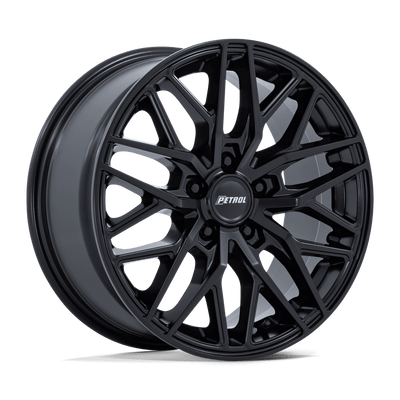 P3E - 19in, Cast Aluminum, Matte Black, 19X8.5, 5X112, 40mm, 194933393114, SAE J2530 JWL VIA, 194933393114