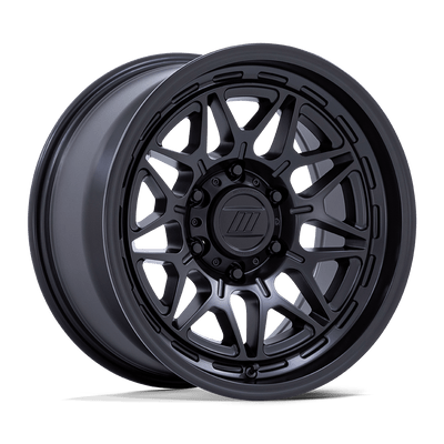 Basecamp - 20in, Cast Aluminum, Matte Black, 20X9, 6X5.5, 0mm, 194933347704, SAE J2530 JWL VIA, 194933347704