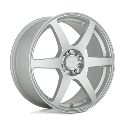 CS6 - 17in, Cast Aluminum, Hyper Silver, 17X7, 4X100/4.5, 40mm, 885463814889, SAEJ2530 JWL VIA, 885463814889