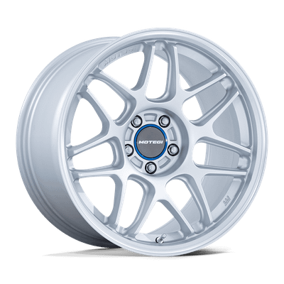 Tsubaki - 18in, Flow Formed Aluminum, Hyper Silver W/ Machined Lip, 18X9.5, 5X100, 40mm, 194933333462, SAE J2530 JWL VIA, 194933333462