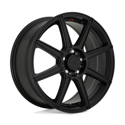 CS8 - 17in, Cast Aluminum, Satin Black, 17X7, 4X100/4.5, 40mm, 885463803173, SAEJ2530 JWL VIA, 885463803173