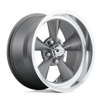 Standard - 15in, Cast Aluminum, Matte Gun Metal, 15X8, 5X4.75, 1mm, 885463896670, 885463896670