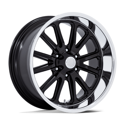 Rambler 6 - 20in, Cast Aluminum, Gloss Black Diamond Cut Lip, 20X8, 6X5.5, 1mm, 194933343720, SAE J2530 JWL VIA, 194933343720