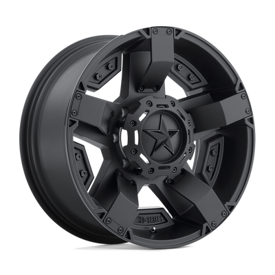 Rockstar II - 20in, Cast Aluminum, Matte Black W/ Accents, 20X10, 5X5.0/5.5, -24mm, 885463187280, SAEJ2530 JWL-T VIA, 885463187280