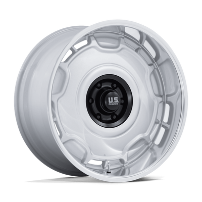 Arlington - 20in, Cast Aluminum, Silver M-Blk Center W/ Dc-Lip, 20X8.5, 6X5.5, 1mm, 194933405831, SAEJ2530, 194933405831