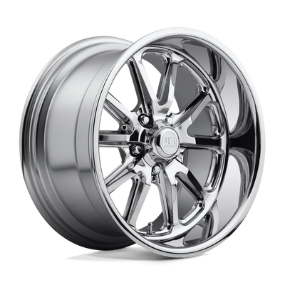 Rambler - 18in, Cast Aluminum, Chrome Plated, 18X8, 5X4.5, 1mm, 885463897400, SAE J2530 JWL VIA, 885463897400