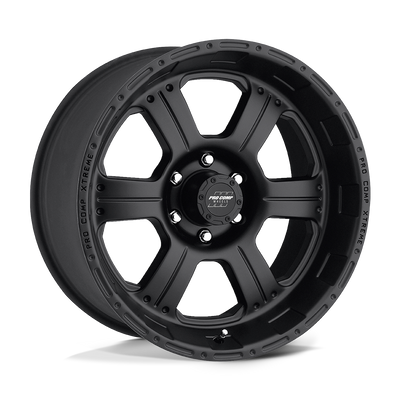 Kore - 17in, Cast Aluminum, Flat Black, 17X9, 5X5.0, -6mm, 844658007468, 844658007468