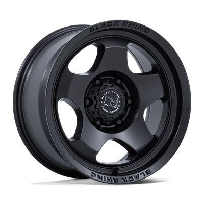 Sol - 17in, Flow Formed Aluminum, Matte Black, 17X8, 5X110, 30mm, 194933414659, SAEJ2530, 194933414659