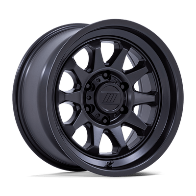 Beacon - 17in, Cast Aluminum, Matte Black, 17X8, 6X5.5, 20mm, 194933348275, SAE J2530 JWL VIA, 194933348275