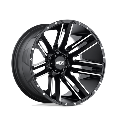 Razor - 20in, Cast Aluminum, Satin Black Machined, 20X9, 6X135, 18mm, 885463261072, 885463261072