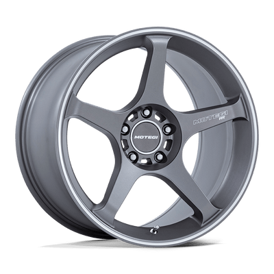 Battle V - 18in, Flow Formed Aluminum, Gunzilla W Machined Lip Stripe, 18X10.5, 5X4.5, 35mm, 194933333318, SAE J2530 JWL VIA, 194933333318