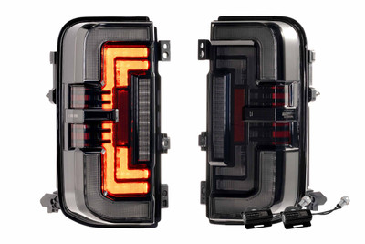 Tail Light - XB LED : Ford Bronco (21+ / Smoked Lens / Set) - 840203374757