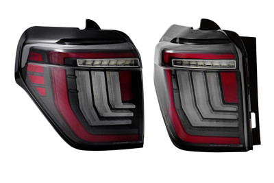 Tail Light - XB LED : Toyota 4Runner (10-24 / Smoked Lens / Set) - 840203386095