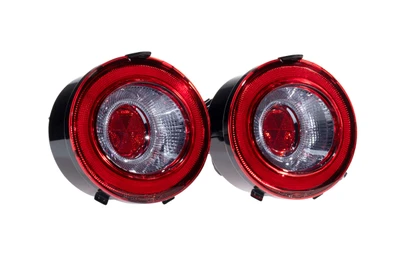 Tail Light - XB LED : Corvette C6 (05-13 / Red Lens / Set) - 840203375488