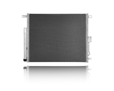 A-C Condenser Compatible/Replacement for '21-25 Dodge Durango 6/8Cy 3.6/5.7L With Receiver & Dryer, Without Transmission Oil Cooler - 68480076AC