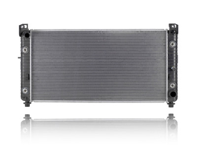 Radiator Compatible/Replacement for '03-07 GMC Sierra/Chevrolet Silverado 2500HD/3500 8Cy 8.1L/5Speed/AT (5/8in EOC/TOC Fitting) - 89019156