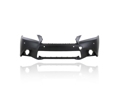 Bumper Cover - Compatible/Replacement for '13-13 Lexus GS350 F-Sport - Front Primed With Sensor Hole, Without Headlight Washer Hole, 521193A920, CAPA