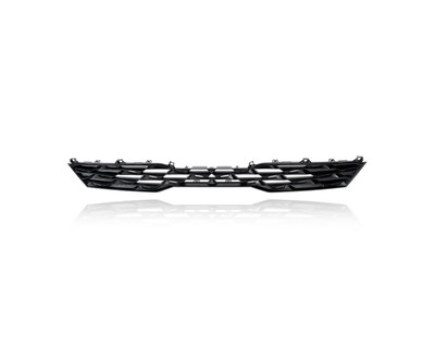 Grille - Compatible/Replacement for '22-24 Kia Forte FE/LX/LXS - Main Upper Textured Black Frame Insert, 86350M7500