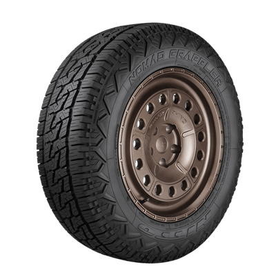 Nomad Grappler - 255/50R20, 109 H, XL, 20in(Rim), 30.08in(Tire), Max Load: 2271lb, Load and Speed Rating: 109 H, Load Range: XL - 4981910540939