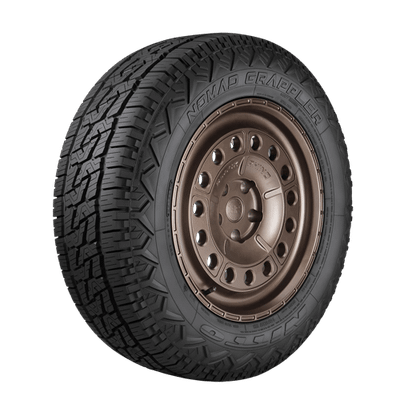 Nomad Grappler - 255/45R20, 105 V, XL, 20in(Rim), 29.06in(Tire), Max Load: 2039lb, Load and Speed Rating: 105 V, Load Range: XL - 4981910540731