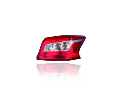 Tail Light Assembly For NI2805108 16-19 Nissan Sentra - Right Hand - Passenger, Outer - On Body, CAPA Tail Light Assembly For NI2805108 16-19 Nissan Sentra - Right Hand - Passenger, Outer - On Body, CAPA