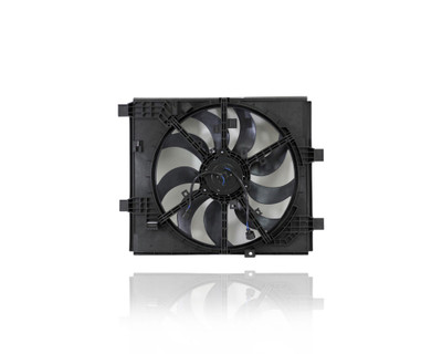 Dual Radiator and Condenser Fan Assembly For GM3115123 11-14 Nissan Juke - Without Fan Control Module & Tank - 214831KC0A Dual Radiator and Condenser Fan Assembly For GM3115123 11-14 Nissan Juke - Without Fan Control Module & Tank - 214831KC0A