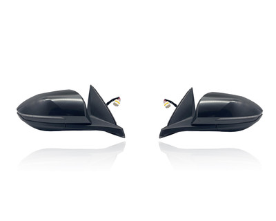 Door Mirror Compatible/Replacement for '22-24 Hyundai Tucson SE (USA-Built) - With Signal, Pair, Left Driver + Right Passenger Set, 87620CW070, 87610CW070