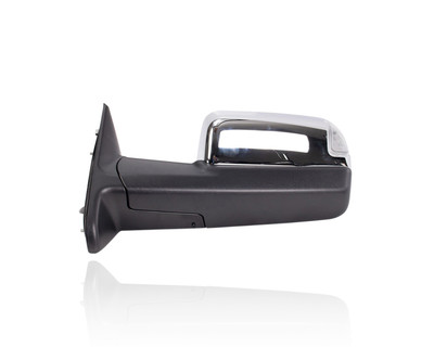 Door Mirror Compatible/Replacement for '15-18 RAM 2500/3500 - Power, Heated With Signal, Without Memory, Chrome Power-Folding, Left Hand - Driver, 68416903AC