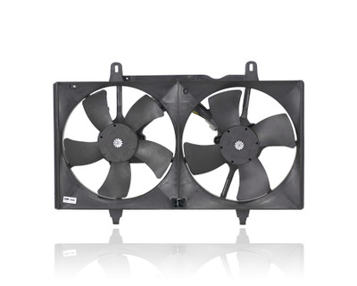 Dual Radiator and Condenser Fan Assembly For NI3115121 02-06 Nissan Altima 2.5/3.5L, 04-08 Maxima