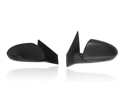 Door Mirror Replacement for 17-18 Hyundai Elantra Sedan SE/SEL/Value/Eco (Korea-Built) - Heated Without Signal/Blindspot/Memory, Pair, Left Driver + Right Passenger Set, 87620F2270, 87610F2270
