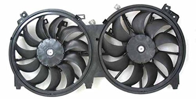 Dual Radiator and Condenser Fan Assembly For NI3115139 09-14 Nissan Maxima, 16-16 Maxima Dual Radiator and Condenser Fan Assembly For NI3115139 09-14 Nissan Maxima, 16-16 Maxima