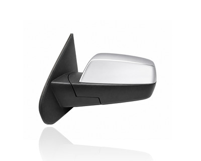 Door Mirror Compatible/Replacement for '14-19 Chevrolet Silverado/GMC Sierra 1500 - Power, Heated With Signal/Puddle/Memory/Cover, Without Dimming, Chrome, Left Hand - Driver, 84565195