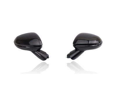 Door Mirror Compatible/Replacement for '24-25 Hyundai Sonata/Hybrid SEL/C/N-Line - Heated With Blindspot, Without Camera, Unpainted, Pair, Left Driver + Right Passenger Set, 87620L1BY0, 87610L1BY0