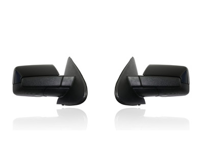 Door Mirror Replacement for 12-17 Ford Expedition/EL/Limited 12-14 Navigator/L Heated With Signal/Memory Without Blindspot Unpainted Pair Left Driver+Right Passenger Set CL1Z17682CBPTM CL1Z17683CAPTM