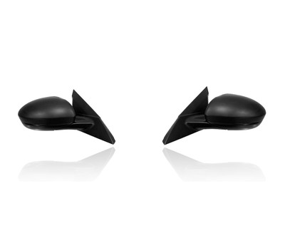 Door Mirror Compatible/Replacement for '19-25 Nissan Altima S/SV/SR 2.5L - Non-Heated Without Signal/Camera, Unpainted, Pair, Left Driver + Right Passenger Set, 963016CA0A, 963026CA0A CAPA