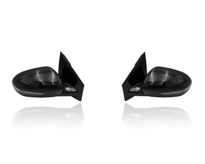Door Mirror Compatible/Replacement for '20-22 Kia Sportage LX/S/Night/EX/SXT - Heated With Signal/Blindspot, Power-Folding Unpainted, Pair, Left Driver + Right Passenger Set, 87620D9131, 87610D9131