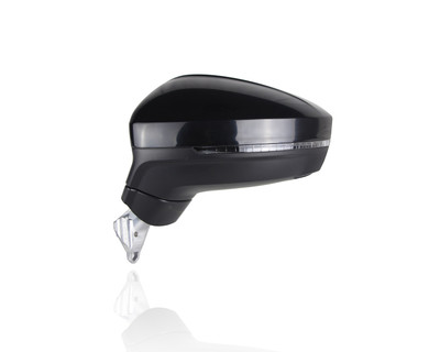 Door Mirror Compatible/Replacement for '20-24 Volkswagen Tiguan S/SE/R-Line/SEL - With Blindspot/Memory, Without Camera - Power-Folding Unpainted, Left Hand - Driver, 5NN857507T9B9