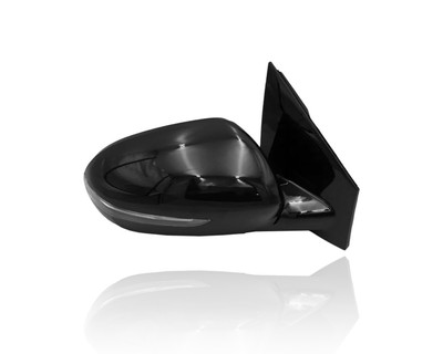 Door Mirror Compatible/Replacement for '20-22 Kia Sportage LX/S/Night/EX/SXT - Heated With Signal/Blindspot, Power-Folding Unpainted, Right Hand - Passenger, 87620D9131