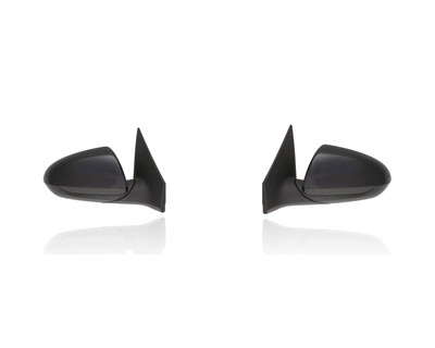 Door Mirror Replacement for 17-20 Hyundai Elantra Sedan SE (Korea-Built) - Non-Heated Without Signal/Blindspot/Memory, Unpainted, Pair, Left Driver + Right Passenger Set, 87620F2260, 87610F2260
