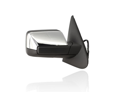 Door Mirror Compatible/Replacement for '07-08 Lincoln Navigator - Power, Heated, Power-Folding With Memory/Puddle/Signal, Chrome, Right Hand - Passenger, 8L7Z17682AA