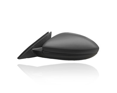 Door Mirror Compatible/Replacement for '19-24 Volkswagen Jetta S/Sport/SE/R-Line - Heated Without Signal/Memory/Blindspot, Unpainted, Left Hand - Driver, 17A857507AK9B9