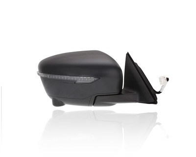 Door Mirror Compatible/Replacement for '17-17 Nissan Rogue/Hybrid SV - Power, Heated With Signal/Camera, Without Memory, Unpainted, Right Hand - Passenger, 963019TB3C