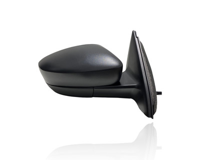 Door Mirror Compatible/Replacement for '11-18 Volkswagen Jetta Sedan Base/S - Power, Heated Without Signal/Blindspot/Memory, Textured, Right Hand - Passenger, 5C7857508AG